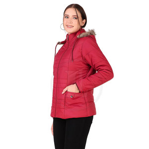 Latest Design High Quality <b>Women</b> Winter Breathable Nylon Puffer <b>Jacket</b> Wholesale Price New Arrival - Product Image 3