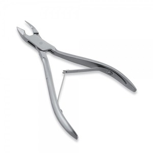Cortauñas Profesional de Acero Inoxidable de 12.5 MM con Punta Plana y Cuchilla Recta para Recortar Cutículas de los Dedos - Product Image 1