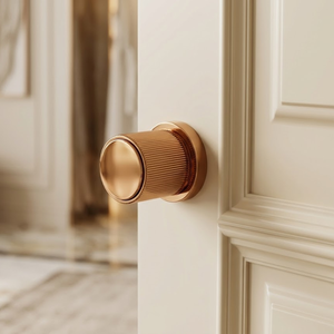 Luxury Real Marble Door <b>Handle</b> Set | Premium Mortise Stainless Steel Antique, Graphite Black & PVD Gold Finish Hardware - Product Image 3