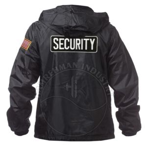 Security Jacket Men's Casual Winter Jacket Black Vis Clothing Softshell Safety Guard Work Wear Jacket Min order 2 pieces - Product Image 2