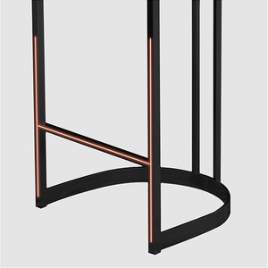 Barstools Leather <b>Bar</b> <b>Stool</b>,Counter Height <b>Bar</b> <b>Stool</b> with Low <b>Back</b> and Footrest,Industrial Counter <b>Bar</b> Chair - Product Image 2