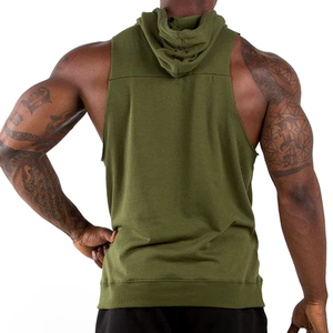 Sudadera sin mangas de algodón grueso, estilo oversize, diseño de moda, venta al por mayor - Product Image 2