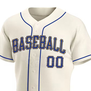 Camiseta de Béisbol para Hombre, Talla Grande, 100% Poliéster, Malla Transpirable, Ligera, de Secado Rápido, Ropa Deportiva de Manga Corta, Uniforme de Equipo - Product Image 5