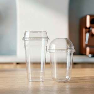 Wholesale Transparent <b>Cup</b> Eco-Friendly Disposable Plastic <b>Cups</b> 12 16 22oz PP Single Wall Lid 95mm For Coffee <b>Cold</b> Drinks - Product Image 1