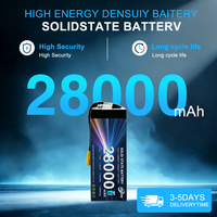 Batería de Iones de Litio de Estado Semisólido XINGTO de Alta Calidad, Modelo 6S, 28000 mAh, 340 Wh/kg, LiNiMnCoO2, para Drones Industriales UAV
