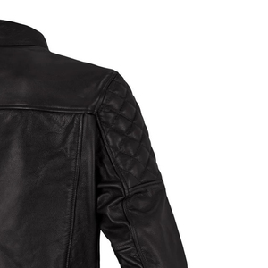 High Quality Canvas Motorbike Leather <b>Racing</b> <b>Jacket</b> for Men with Front Custom Logo Genuine Leather Cheap Price - Product Image 1