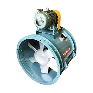 TOMECO HIGH QUALITY HEAT RESISTANCE INDIRECT AXIAL FAN - AFC. POG FOR SMOKE EXHAUSTION AND HEAT TRANSPORTATION FOR DRYING CORN