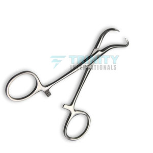 Pinces à serviettes chirurgicales à préhension de précision et maintien sécurisé pour usage clinique - Product Image 3