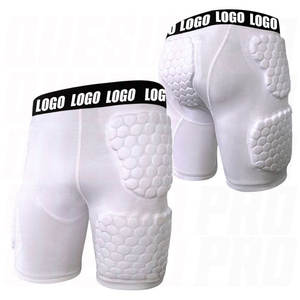 Pantalon de compression rembourré pour hommes, prix de gros, haute performance, équipement de protection pour le football américain, coupe ajustée - Product Image 1