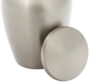 Decorative Stainless Steel Modern Eco-Friendly Pet Cremation Urns for <b>Dog</b> <b>Ashes</b> Small Funeral Supplies Wholesale - Product Image 6