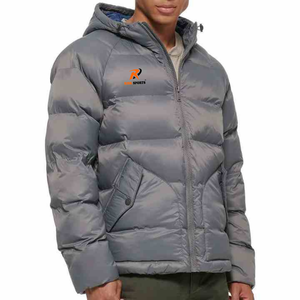 Chaqueta Acolchada de Alta Calidad, Chaqueta Acolchada de Plumón, Fabricante Profesional, Chaqueta Acolchada Personalizada con Colores Sólidos Personalizados - Product Image 1