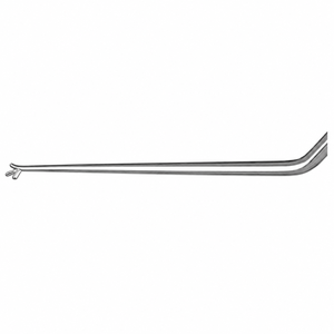 Divisor Trident Lindstrom para mano derecha, instrumento quirúrgico oftálmico de acero inoxidable con punta roma y cuña inferior - Product Image 6