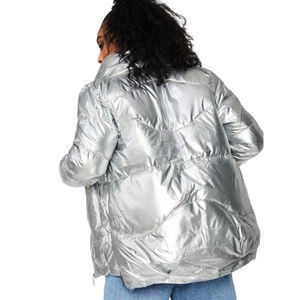 Vente en gros – Nouveauté 2025 – Dernière tendance – Manteau long d'hiver décontracté coupe-vent pour femme – Doudoune matelassée pour femme – Service OEM - Product Image 4