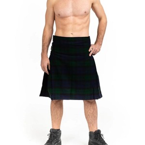 Kilt écossais traditionnel pour homme, jupe Highland, différents motifs tartan, logo personnalisé, quantité en gros, haute qualité - Product Image 3
