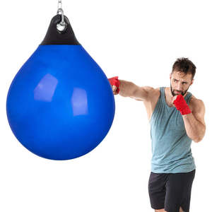 Sac de frappe lourd de boxe, rempli ou vide, pour l'entraînement des adultes et des enfants à domicile ou en salle de sport - Product Image 3