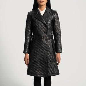 Veste en cuir à manches longues pour femme, épaisse, décontractée, tendance, pour la gym, grandes tailles, manteau d'hiver, best-seller - Product Image 6