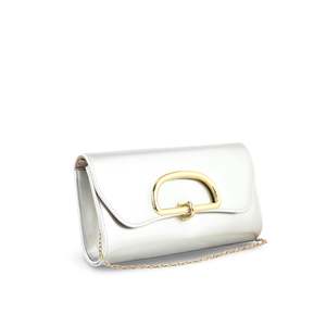 Pochette formelle argentée pour femme P24214 - Product Image 2