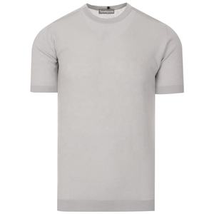 เสื้อยืดโอเวอร์ไซส์ธรรมดาพิมพ์ลาย DTG ปักลายคอเสื้อเปล่าออกแบบได้เอง - Product Image 1