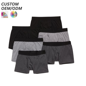 Calzoncillos de Algodón para Hombre, Corte Medio, Transpirables, de Secado Rápido, para Uso Diario, Cómodos, con Logotipo Personalizado, OEM, ODM, Suministro de Marca Privada - Product Image 5