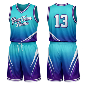 Fabricante OEM de Uniformes de Baloncesto Personalizados que Ofrece Camisetas y Pantalones Cortos Sublimados para Equipos Profesionales en Todo el Mundo - Product Image 1