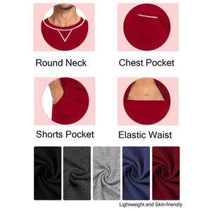 New Standard Men's Short <b>Sets</b> Short Sleeves Crew Neck Design Lightweight Breathable Outdoor Daily Casual Wear Men's Shorts <b>Sets</b> - Product Image 6