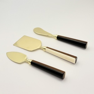 Nuevo Juego de Utensilios para Queso de Acero Inoxidable, Cuchillo para Frutas, Pan, Pizza, Crema y Pastel con Mango de Resina, Utensilios para Hornear a Precio Económico - Product Image 4