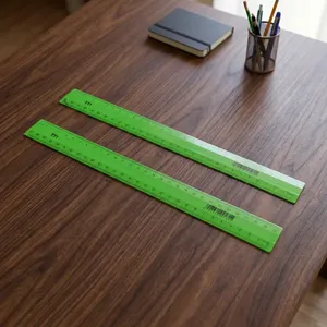 Regla de Medición Resistente Vikas de Color Verde para Estudiantes, Profesores, Ingenieros y Trabajo Creativo, Venta al Por Mayor - Product Image 1