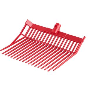 Set di 6 teste di ricambio per forchette per pacciamatura stalla per cavalli 18 forchette per letame - Product Image 1