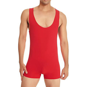 Customized Factory Wholesale Weightlifting Uniform High Quality Professional Weightlifting Uniforms Men's <b>Wrestling</b> <b>Singlets</b> - Product Image 4
