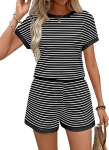 Autumn Casual 2 Piece Fitness Outfit Printed O Neck T-<b>Shirt</b> Skirts Shorts Set Cropped Above Knee <b>Y2K</b> Women Clothing - Product Image 5