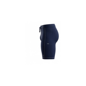 Shorts Bermuda décontractés pour hommes, bleu roi uni, taille mi-haute, avec cordon de serrage, séchage rapide, en tricot de spandex et nylon - Product Image 6