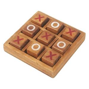 Jeu de Tic Tac Toe Moderne en Bois Minimaliste pour Accessoires de Bureau et Décoration Intérieure - Product Image 2