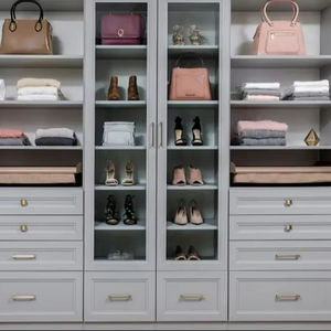 JY Project ระบบตู้เสื้อผ้าไม้สีขาวสำหรับห้องโรงแรมและเตียงในโรงแรมงานตามสั่ง - Product Image 5