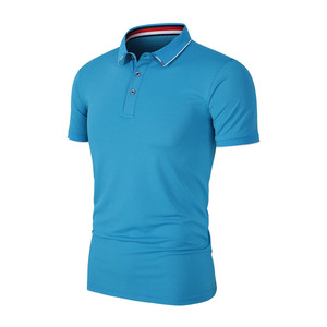 Polo de golf léger, anti-humidité, tissu extensible doux, production en gros, exportation d'usine - Product Image 1