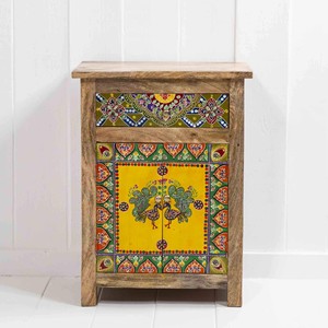 Gabinete de Almacenamiento de Madera de Mango Pintado a Mano - Decorativo, Venta al Por Mayor - Product Image 1