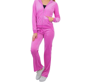 Chándal Ligero con Capucha para Mujer, Transpirable, de Poliéster, Mangas Largas, Bolsillos Laterales, Corte Regular, Diseño Casual de Otoño, Color Sólido - Product Image 1