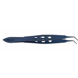 Surgical Precision Instrument 7 mm Tying <b>Platform</b> Ophthalmic Microsurgery CE McPherson Angeled Micro-Tying Forceps Manual 11 cm - Product Image 3