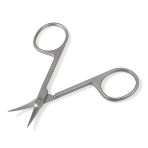 Tijeras para Cutículas de 3.5 Pulgadas con Punta Curva en Forma de Flecha, Acero Inoxidable, para Diestros, Duraderas, para Manicura y Pedicura Profesional - Product Image 2
