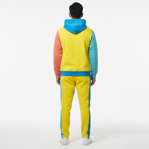 Mejor Precio, Conjunto Deportivo de 2 Piezas para Hombre, con Capucha, Color Sólido, Bloques de Color, Grueso y Cálido, para Correr - Product Image 4