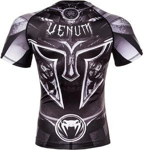 Rashguard Personalizado con Impresión por Sublimación, Rashguard para MMA, Rashguard para BJJ, Rashguard OEM para Hombre, Manga Corta - Product Image 3