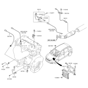 Sensores y Interruptores de Motor Nuevos Forte 392102E510 - Product Image 2