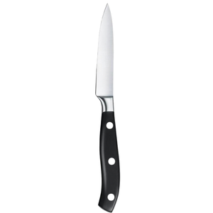Couteaux de cuisine à manche noir en acier inoxydable, lame tranchante, triple rivet, couteaux utilitaires professionnels pour la viande, les fruits et les légumes - Product Image 3