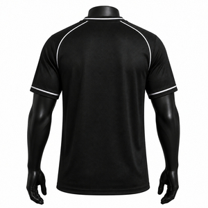 Maillot de football personnalisé à col rond et manches courtes en polyester respirant pour adulte, imprimé léopard, nom de l'équipe sublimé - Product Image 3