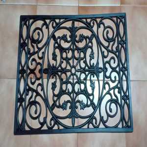 Rubber Door <b>Mat</b> 45x75cm Thin Non <b>Slip</b> Anti-Bacteria Stain Resistant Outdoor Entrance Classic Custom Design Decorative Washable - Product Image 1