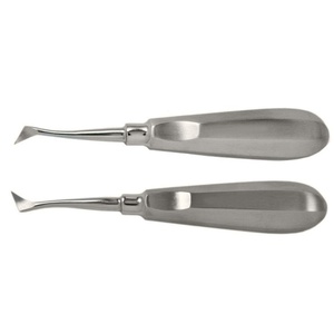 Élévateurs dentaires manuels d'extraction de dents extracteurs de tissu droit gauche pour les racines molaires inférieures élévateur chirurgical de racine de Cryer en acier - Product Image 5