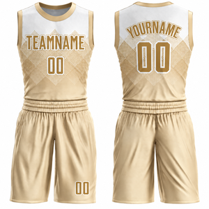 Ensemble d'uniformes de basketball personnalisés pour hommes et femmes, maillot et short sublimés, respirants, séchage rapide, tenue d'équipe entièrement personnalisable - Product Image 1