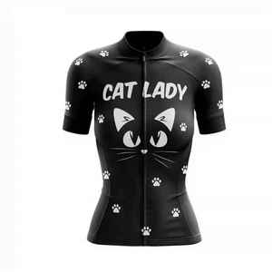 Top Quality Cute Pet Pattern Lightweight Breathable Windproof Digital Printing Cycling Jersey For <b>Road</b> And Mountain Cycling - Product Image 4