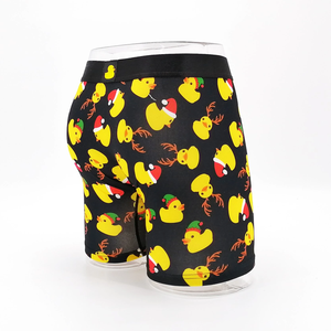 <b>Customized</b> Men's Underwear Cotton Stretch <b>Boxer</b> Briefs Multi-pack High Premium Quality With Wholesale Price - Product Image 3