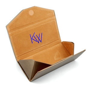 Étui de rangement pour lunettes de soleil en cuir PU, durable, pliable, pour voyage - Product Image 4