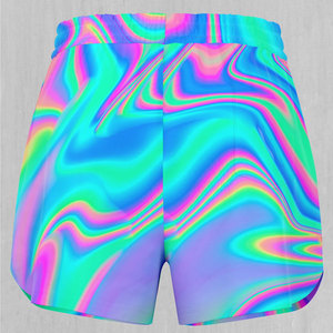 OEM Sublimation Pattern <b>Women</b> Summer Sport Shorts Breathable Fashion Wear <b>Swim</b> Board Shorts <b>for</b> <b>Women</b> - Product Image 4